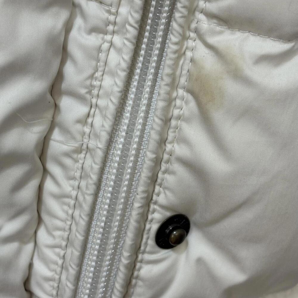 Lauren by Ralph Lauren cream puffer jacket size Large - Picture 4 of 8